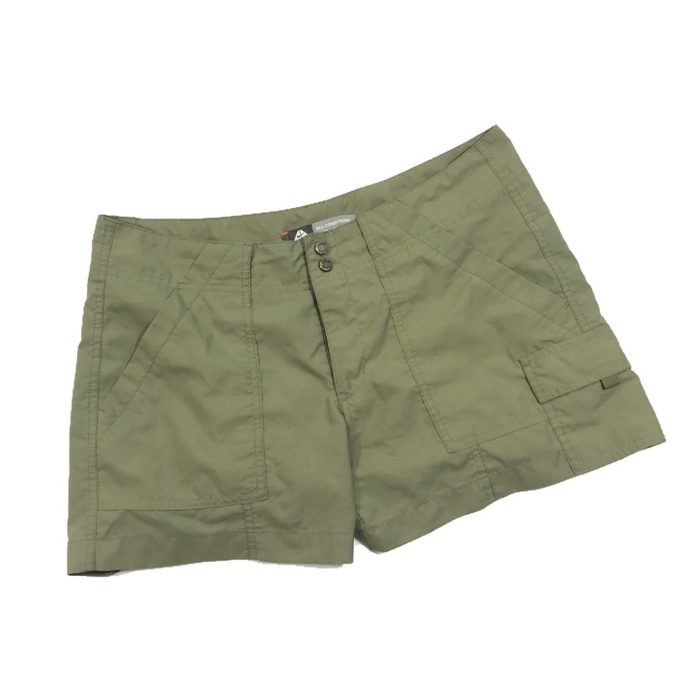 Olive Khaki ACG Active Shorts with Pockets